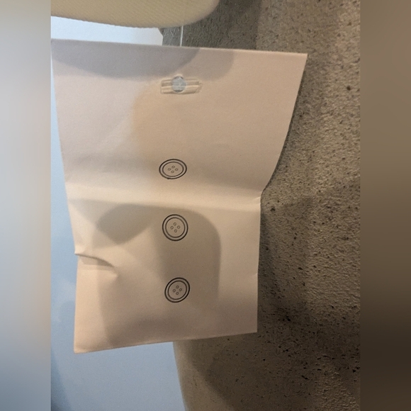 Anne Klein Chic Colllarless Ivory Button-Up Jacket With Bracelet Sleeves Size 16 - Picture 10 of 17